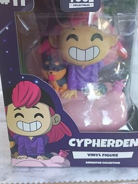 Vinyl Figure Kids Toy - Pink & Purple